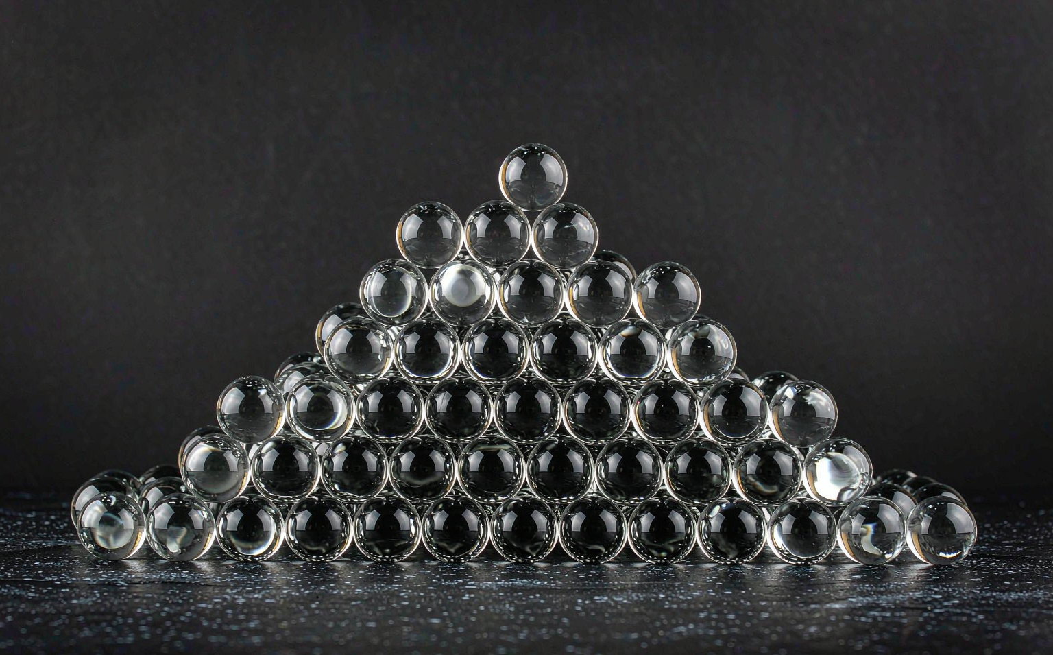 Solid soda-lime glass beads from 2 mm to 14 mm, produced at the Jingli plant in Bayannur, Inner Mongolia